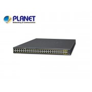 IPv6/IPv4, 48-Port Managed 802.3at POE+ Gigabit Ethernet Switch + 4-Port 100/1000X SFP (440W)