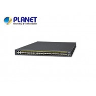 GS-5220-44S4C: L2+/L4 48-Port 100/1000X SFP with 4 Shared TP Managed Switch, with Hardware Layer3 IPv46/IPv6 Static Routing