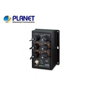 IP67-rated Industrial L2+ 4-Port 10/100/1000T M12 802.3at PoE + 2-Port 10/100/1000T M12 Managed Ethernet Switch (-40 to75 degrees C) , ERPS Ring, 1588 Echipamente Active