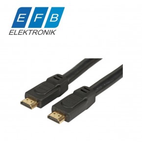 Cablu HighSpeed HDMI™ Eth. A-A, M-M, 3,0m, negru