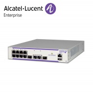 Alcatel-Lucent OmniSwitch 6350 8 porturi PoE+ RJ-45 10/100/1000 BaseT, 2 porturi SFP/RJ-45 combo