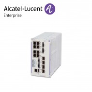 Alcatel-Lucent OmniSwitch 6465 industrial GigE fan-less 8x10/100/1000 Base-T RJ-45 PoE+ (4x60W PoE), 4x100/1000 Base-X SFP
