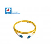 Patch cord LC/PC-LC/PC SM9/125 duplex 2.0mm standard color LSZH jacket cable, (L)m