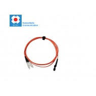 Patch cord MTRJ/PC-ST/PC SM9/125 duplex 2.0mm standard color LSZH jacket cable, (L)m