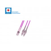 Patch cord SC/PC-LC/PC MM50/125 OM4 duplex 2.0mm standard color LSZH jacket cable, (L)m