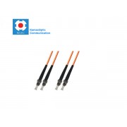 Patch cord ST/PC-ST/PC MM62.5/125 duplex 2.0mm standard color LSZH jacket cable, (L)m