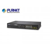 IPv4/IPv6 L2+/L4 Managed 8-Port 802.3at High Power PoE Gigabit Ethernet Switch + 2-Port SFP (150W)